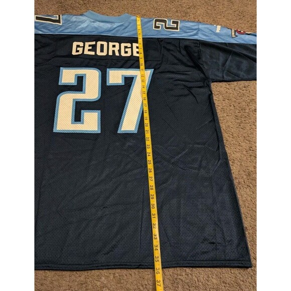 Vintage Puma NFL Tennessee Titans Eddie George Jersey Men's Big & Tall 2XB - Picture 5 of 5